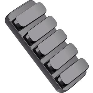 Adult Fidget Toys Metal Fidget Clicker with 3 Noise Levels Loud-Quiet EDC Fidget Toy for Adults Office Class Fidget Toys Relief Stress and Anxiety ADHD Approved (Black Nickle)