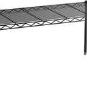 1-Tier Wire Shelf Rack,30" Wx14 Dx17 H,Single Metal Shelves Rack