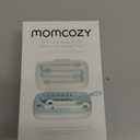 Momcozy Bottle Brush Set - Baby Bottle Cleaner Kit with Silicone Brush, Nipple Brush, Straw Brush, Soap Dispenser, Drying Rack - 7 in 1 Bottle Cleaning Tool for Home and Travel, Green (Classic Style)