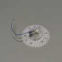 4.92" Ceiling Fan LED Light Board Replacement Upgrade Retrofit Kit Bright Dimmable 120V 18W 3CCT 3000K 4000K 6000K Daylight 1500LM PCB Panel, Magnetic or Screw Easy Install in 5min to Reilluminate ETL