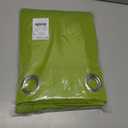 NICETOWN Blackout Curtains for Bedroom, Fresh Green, 42 W by 80 L, Set of 2, Thermal Insulated Curtains & Drapes with Grommet Top for Living Room, Privacy Window Treatment Draperies