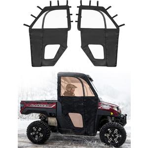 ZIDIYORUO UTV Cab Enclosure Compatible with Polaris Ranger 1000 2020-2025, Ranger XP 1000 2017-2025, Waterproof PVC Doors & Insulated UTV Cab Window Set w/YKK Zipper, Easy Install & Remove, Durable