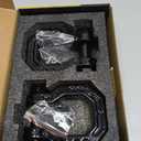 D-Ring Separate Shackles, 2Pack, 3/4" D-Ring Shackles 7/8" Pin, 57320lbs Breaking Strength, Heavy Duty Forged Steel, D-Ring Towing Winch Shackle for Recovery, Off-Road, BlackBlack