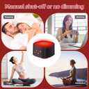 Red Light for Sleep with Dual Pure Red Light, White Noise Sound Machine, Sleep Support for Adults and Kids, Ideal for Meditation, Yoga, and Focus
