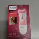 Philips SatinShave Essential Womens Wet & Dry Electric Shaver for Legs & Body, Cordless, with Hypoallergenic Foil, HP6306/50