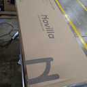 Novilla Queen Bed Frame with Headboard - 14 Inch Modern Matte Black Metal Platform Bed Frame Heavy Duty Slats Support, No Box Spring Needed, Noise-Free