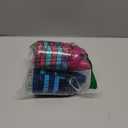 Collapsible Water Bottles 3 pack Travel Water Bottle Portable Hiking Water Bottle with Leak proof Twist Cap 500ML Reusable BPA Free Silicone Water Bottles with Carabiner. (Colorful)