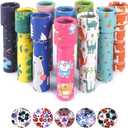 Classic Kaleidoscopes Vintage Cardboard Kaleidoscope for School Classroom Prizes, Stock Stuffers Bag Fillers (Random Color, 10pcs)