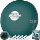 Angooni 12′ Heavy-Duty Green Round Pool Pillow for Winter, 0.4mm PVC