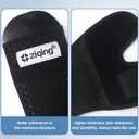 Adjustable Knee Brace - Breathable Compression Support with Dual Spring Stabilizers, Non-Slip Patella Protector (2 Pack) for Comfort, Stability & Everyday Activities (L)