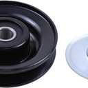NewYall Belt Idler Pulley and Idler Pulley Bracket for Nissan Frontier 2.4 1998-2004, Xterra 2.4 2000-2004