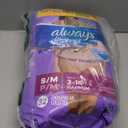 Always Discreet Adult Diapers for Women, Incontinence Underwear, Drier Than Depends, Postpartum Essentials, Disposable Briefs, Max Absorbency, Bladder Leak Protection, Small/Medium, 32ct