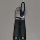 Manual Can Opener With Stainless Steel Cutting Wheel，Smooth Edge Can Opener Heavy Duty and Bottle Openers Easy to Use, Soft Comfortable Handle, Multifunctional Can Opener Tool