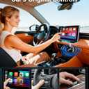 Mini Wireless Carplay Adapter for iPhone 3 in 1 Car Play Dongle Wired to Wireless Screen Mirror Accessories Converts Fast Auto Connect No Audio Delay Bluetooth 5.3 & 5ghz Wi-Fi - Plug & Play (2PCS)