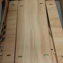 StrongTek Double Step Footrest, Adjustable Wooden Foot Stool with 3 Height Levels, Cushioned Top & Non-Slip Base, Ergonomic Under Desk Leg Rest for Office Home