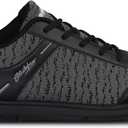 KR Strikeforce Men's Flyer Mesh Bowling Shoe Black/Steel (US Footwear Size System, Adult, Men, Numeric, Medium, 9.5)