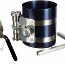 3" Car Engine Piston Ring Compressor Tool & Piston Ring Pliers with Adjustable Safety Screws