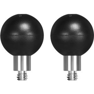 FANAUE 2 Pack Ball Mount Compatible with RAM Mounts B Size 1" Ball Components (1 Inch Ball)