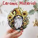 3 x Charming Gnome Christmas Ornaments: Christmas Tree Ornaments & Holiday Decor  Perfect Holiday Presents & Gift Ideas for Friends, Coworker, Family, Gnome Lover, and Gardener