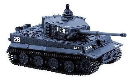 Cheerwing 1:72 German Tiger I Panzer Tank Remote Control Mini RC Tank with Rotating Turret and Sound