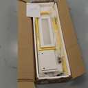 Aetheris 47" Console Table with 2 Drawers, 2 Tier Sofa Table with Storage,Entryway Table, Industrial Console Table for Entryway, Sofa Table Behind Couch for Living Room (White)