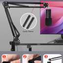 SUNMON SoloCast 2 Mic Arm with Pop Filter Windscreen - Gaming Microphone Stand Compatible with SoloCast 2, Mic Stand with Foam Cover