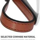 Bag Genuine Leather Chain Shoulder Straps Adjustable,Purse Straps Replacement Crossbody for Handbags(Pink-G)