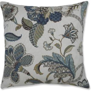 Pillow Perfect Indoor/Finders Keepers Peacock Throw Pillow, 18-inch, Blue