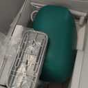 Bird Feeder with Camera, Solar Powered Outdoor Birdhouse, 2K HD AI Smart Identify Birds Species, Instant Motion Detection & Alerts, Capture BirdVideo, Gifts for Mom Dad and Bird-Lovers(Green)