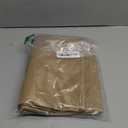 sancua 100% Waterproof Rectangle PVC Tablecloth - 54 x 78 Inch - Oil Proof Spill Proof Vinyl Table Cloth, Wipe Clean Table Cover for Dining Tables, Buffet Parties and Camping, Khaki