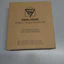 SWOLLHOUSE Knee Wraps + Wrist Wraps + Weight Lifting Straps Bundle (3 Pairs) for Weightlifting Bodybuilding Strength Training Workout Gym, Fitness Protective Set for Men & Women