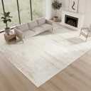 8x10 Washable Area Rug, Soft Area Rugs for Living Room, Non Slip Backing,Short-Pile&Durable Edge Binding, Stain Resistant, The Large Carpet for Bed Room, Dining Room,Office,Playroom