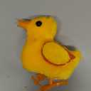 Hopearl Walking Duck Pet Quack Duckling Interactive Electronic Plush Toy Farm Animals Animated Gifts for Toddlers Birthday, Yellow, 8''