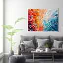 Puzzles for Adults 1000 Pieces Color Explosion, Impossible Puzzles 1000 Piece, Gradient Colorful Hard Difficult Clearance Puzzle for Adults, Challenging Jigsaw Art Painting