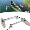 Canoe Outriggers/Canoe Stabilizers Kit, Clamp-on Mounting, 32" Aluminum Arm, false