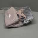 BAGSMART Insulated Lunch Bags for Women, Cute Quilted Lunch Box, Lightweight Puffy Padded Waterproof Lunch Tote, Reusable Lunch Cooler for Work Picnic Travel, Pink (Medium(normal))