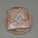 ZOIIWA 96 Pieces Happy Birthday Tableware Set for Pink Rose Gold Table Decorations Supplies Dessert Plates Napkins Forks Women 24 Guests Disposable Party Favors