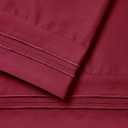 Nestl Burgundy King Pillow Cases 2 Soft King Size Pillow Case, 1800 Brushed Microfiber Pillowcases, Envelope Closure Pillowcase, King Pillow Covers, King Size Pillow Cases Set of 2, 20x40 Inches