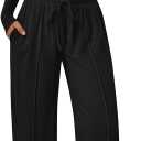 Trendy Queen 2 Piece Matching Lounge Sets for Women Fall Fashion Outfits 2026 Two Piece Travel Sweatsuits Clothes (X-Large, Black)