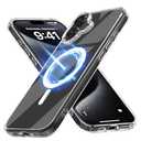 KOQQQ Compatible with iPhone 16 Plus Case, Built for MagSafe, Crystal Clear Not Yellowing, Military Grade Drop Protection, Scratch-Resistant Back, Magnetic Case for 16 Plus (2024)