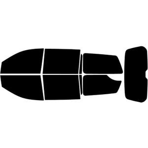 Trueline Automotive Precut Car Window Tint - Compatible with Honda Odyssey 2005-2010 - 20% All Side and Back Windows - Pre Cut Tint Kit