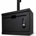 Over the Door Lockable Drop Box, Heavy Duty Metal, No Drilling Required
Secure Combination Lock for Mail, Payments, Documents & Key Returns