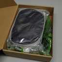 2 Pcs Costume Wig and Leaf Hula Skirt Set for Men Include Medium Long Curly Wig and Leaf Skirt for Halloween Cosplay Costume