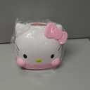 Prettyia Kawaii Pink Kitty Tissue Box for Living Room Bedroom Bathroom car Office,Tissue Dispenser Box, Table Decoration, 6.8 x 6.7 x 6.6
