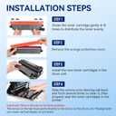 TEINO Compatible TN229XL Black Toner Cartridges Replacement for Brother TN229XL TN229 TN229XLBK TN 229 TN 229XL Toner for MFC-L3720CDW MFC-L3780CDW HL-L3220CDW HL-L3280CDW HL-L3300CDW Printer (2 Pack)