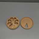 Wood Weekly Pill Organizer for Medicine Vitamin,Arthritis Friendly 7-Day Pill Box Medium Compartments Holder,Daily Portable Travel Pill Case with Velvet Bag