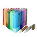 Bright Creations 72-Pack Rainbow Glitter Glue Pens (12 Colors, 0.35 Oz) for Arts, Crafts & DIY Projects - Glitter Glue for Crafts