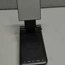 Gifts for Men Him, Cell Phone Stand with Bluetooth Speaker&Led Color Changing Light, Unique Gifts for Women Dad Her Husband, Cool Tech Gadget Wireless Speaker, Birthday Gifts for Men, Ideal Gifts (Black)