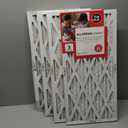 AIRx Filters 12x25x1 Air Filter MERV 11 Pleated HVAC AC Furnace Air Filter, Allergy 4-Pack Made in the USA