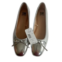 Steve Madden New York Zion Women's Flats Shoes Silver Size 8